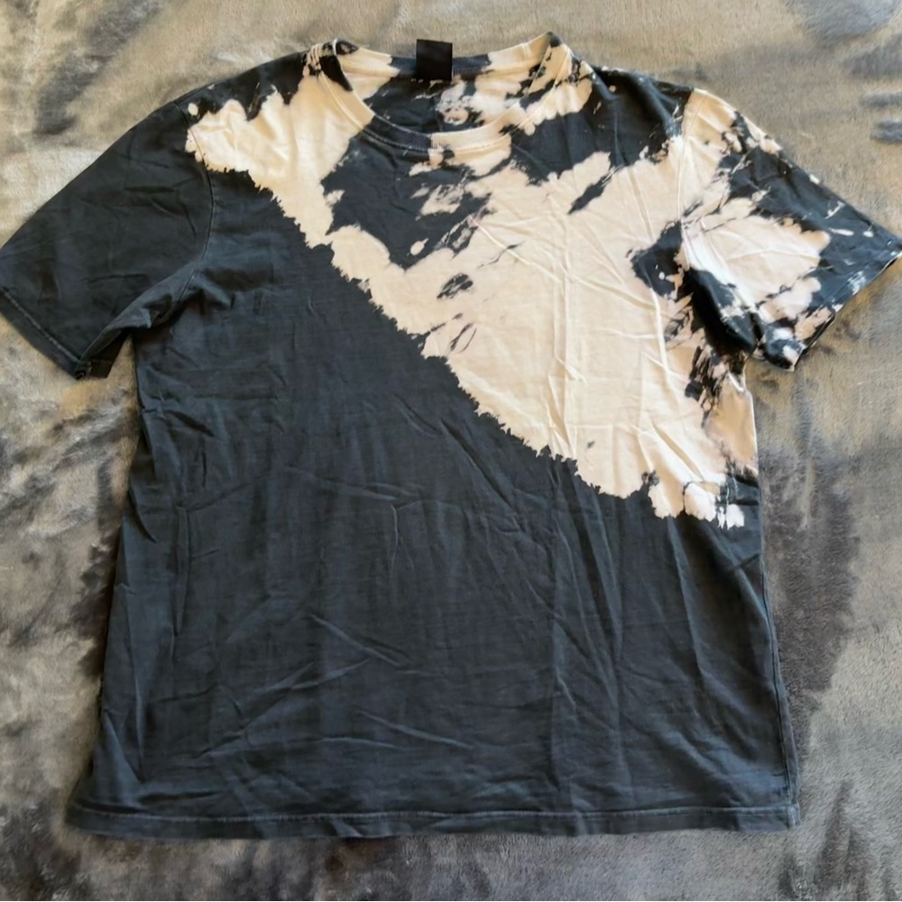Zara T-Shirt Men's Large Multicolor Color Block Specials Daily Outfit Tee